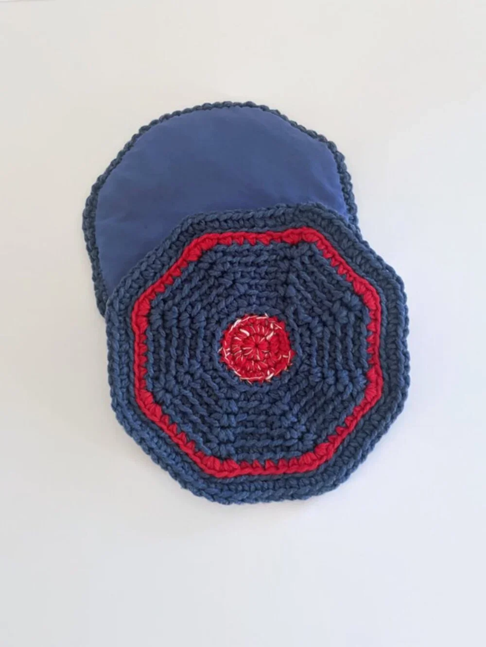 Crochet pot holders, kitchen decor, handmade trivet